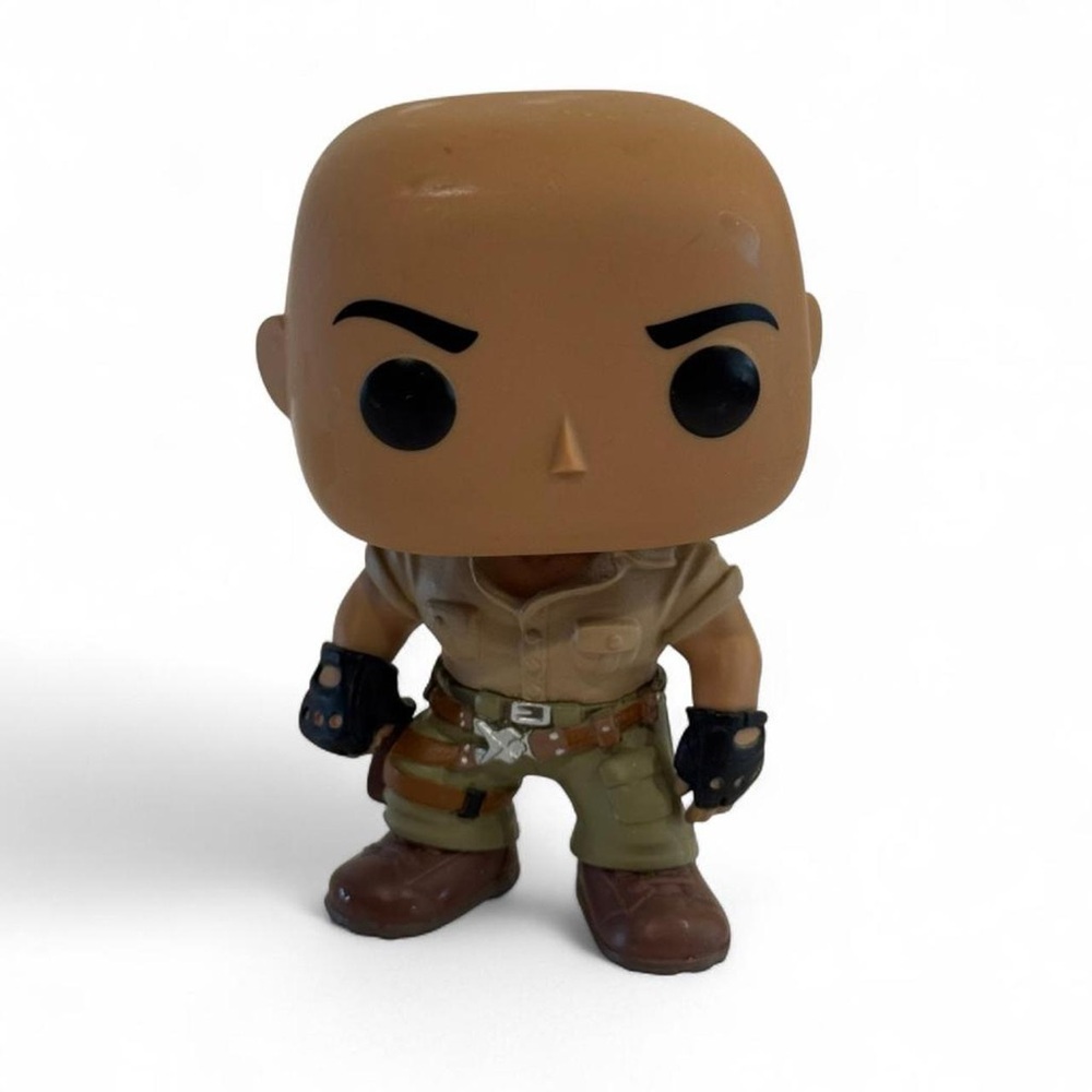 Funko Pop Jumanji Dr Smolder Bravestone 494 Figure 2017 Dwayne Johnson Rock